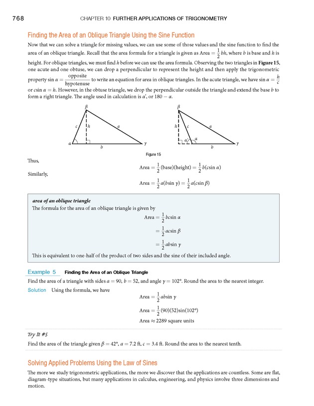 Algebra and Trigonometry - Front Matter 786